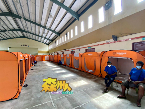 在行动管制令期间设立的流浪汉收容所已关闭，当中有部分流浪汉患有轻微精神病。