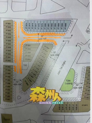 新梅岭周日夜市将以T型态出现。